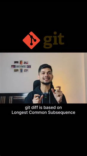 morethancodebase on Instagram: "How git diff really works 👇 Git diff internally uses the Myers diff algorithm (by default) and the Histogram diff for better readability. These algorithms are designed to find the minimum set of changes so that diffs stay clean and easy for humans to understand. At the core, they rely on the Longest Common Subsequence (LCS) concept — Git first identifies lines that are common and in the same order, and then treats everything outside the LCS as additions and delet