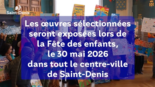 RETOUR EN VIDÉO | Un concours d’affiches organisé dans le cadre de la Fête des enfants ! 🤹🏽‍♀️ Mercredi 18 février 2026, les enfants des accueils collectifs de mineurs étaient réunis dans la salle des mariages de l’Hôtel de Ville de Saint-Denis pour un concours d’affiches sur le thème « Terre de rencontres, mer en mouvement ».✨ Parmi toutes les affiches présentées, 16 ont été sélectionnées par le jury et seront exposées pendant la Fête des enfants 2026 ! 👏 ℹ La fête des enfants se tiendra le 