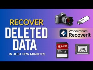 How to Recover Important Deleted Files from PC or USB | Recover Photos, Videos or MS Office files