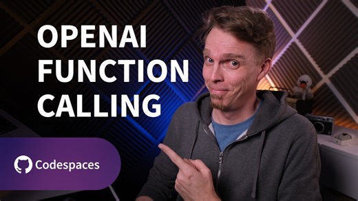 Controlling when function calls happen - OpenAI API Video Tutorial | LinkedIn Learning, formerly Lynda.com