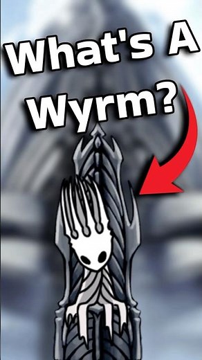 What Are Wyrms In Hollow Knight? #hollowknight #silksong #gaming