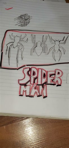 I drew all the spider-man logos