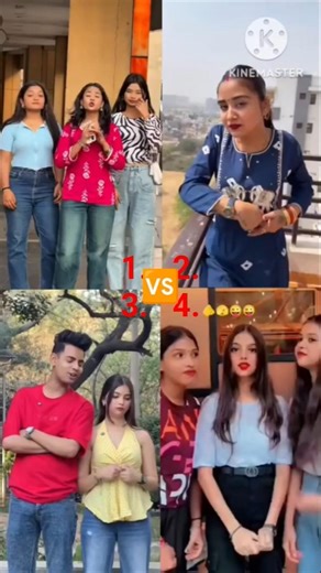 Best video# 1🆚2🆚3🆚4viral #shorts video #🥹🥺🥹🥺