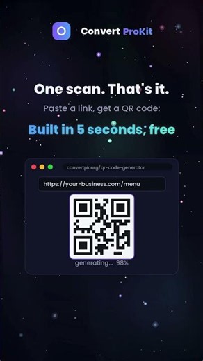 Make a Free QR Code in 5 Seconds (No Signup) #shorts