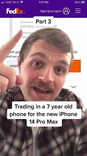 FedEx Delivery Expectations for iPhone 14 Pro Max