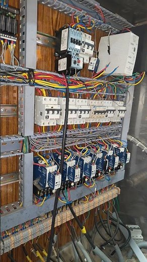 Industrial Electrical Control Panel Wiring | Neat & Professional Automation Panel#electrician #new