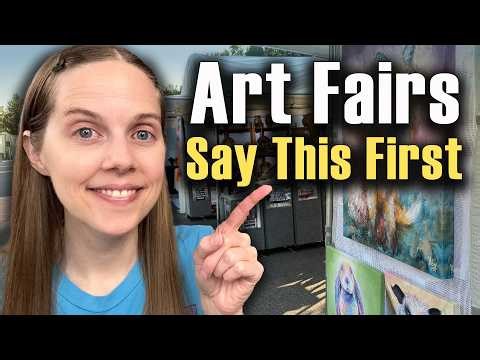 4 Easy Ways to Start Conversations in Your Art Booth