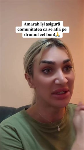 Amarah își asigură comunitatea ca se află pe drumul cel bun!🙏 #fy #fyp #barfetrans #amarahlive #antonellalercaduda