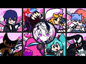 【FNF BETADCIU】Venom But Every Turn A Different Character Is Used