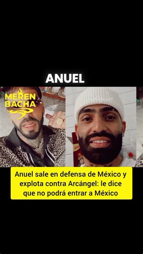 Anuel sale en defensa de México y explota contra Arcángel: le dice que no podrá entrar a México #AnuelDefiendeAMexico #AnuelVsArcangel #ArcangelNoEntraAMexico #PolémicaUrbana #DefensaDeMexico
