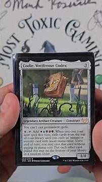 DECKS ON DISPLAY: Codie, Vociferous Codex