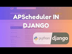 How to Schedule Background Tasks in Django with APScheduler | Full Step-by-Step Guide Without Celery