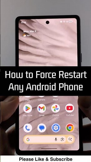 How to Force Restart Any Android Phone
