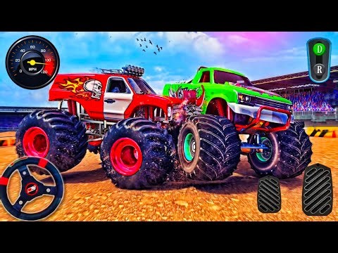 Monster Truck Demolition Derby Wild Crash Battle Extreme Power Hit Survival Android GamePlay