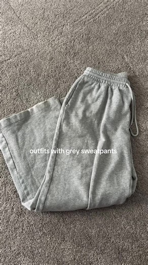 Stylish Outfits Featuring Grey Sweatpants