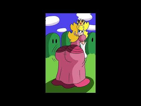 Princess Peach Farts - shortfartsvid
