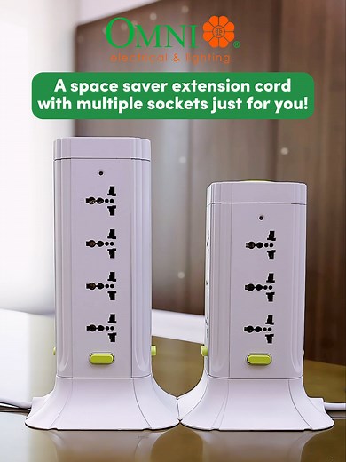 Increase your limit when it comes to extension cords with OMNI’s Universal Tower Extension Cord with switch! 🔌 Available in 12-gang or 16-gang para laging happy kahit ano man ang activity! 🎮💻📱 Available in our yellow basket and distributors nationwide. #omniphilippines#LagingOn#OMNIPH#ExtensionCords #TowerExtensionCord#Durable#HighQuality#Switch#UniversalOutlet