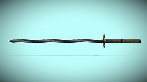 Twisted Sword FREE - Download Free 3D model by AnshiNoWara NG  (@Anshinowara2)