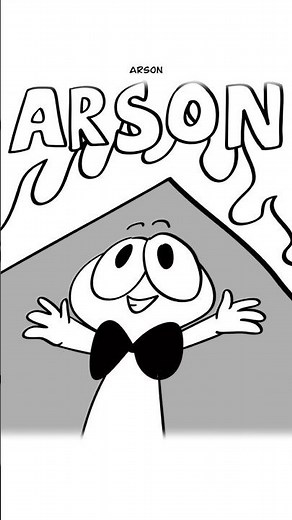 A Stands For Arson 😳 (Animation Meme) #shorts