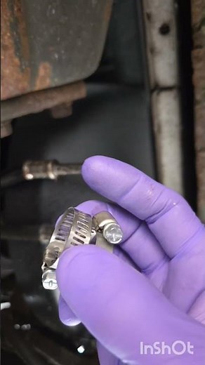 99 ford F150 leaking transmission line fix/hack