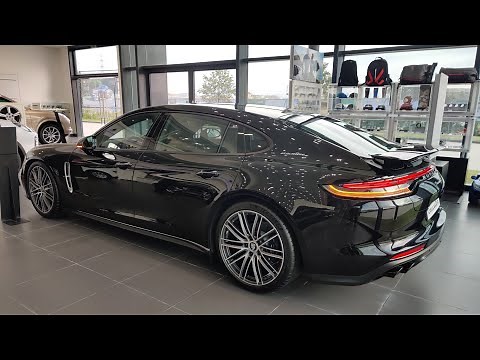 2021 Porsche Panamera 4 Executive Black Color - Wild Luxury Sedan | Exterior and Interior Walkaround