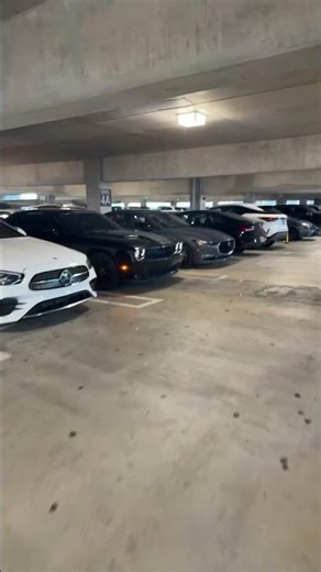 Miami Garage Acoustics: V8 Cold Start at Aventura Mall