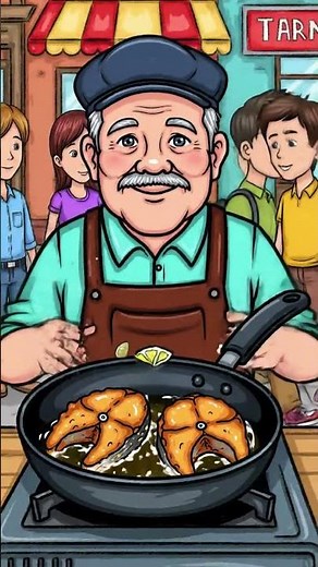 Grandpa Prepares Fried Nile Perch Fillets #grandpacooks