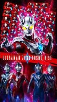 FIRST LOOK! Ultraman Zero Cosmo Rise🔴🔥 #ultramanzero #ultraman #tokusatsu #tsuburaya #shorts