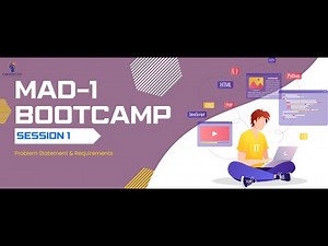 Session 1 | MAD 1 Project Bootcamp (App Dev 1)| IITM BS in Data Science and Application