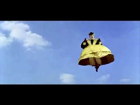 Chitty Chitty Bang Bang 1968: Paraskirt scene