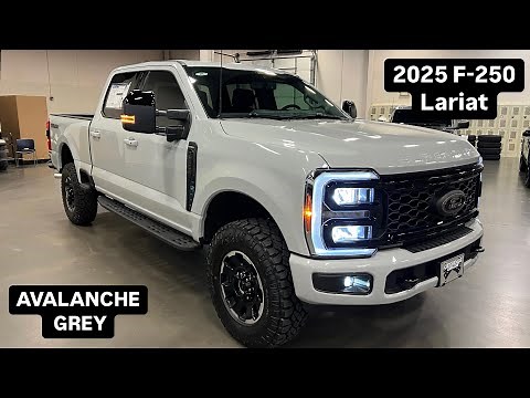 2025 Ford F-250 Lariat Tremor Avalanche Grey