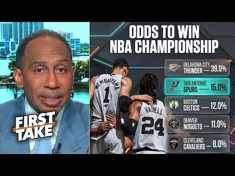 FIRST TAKE | Only Wemby's Spurs threat to Thunder & Celtics for NBA Title - Stephen A. Smith