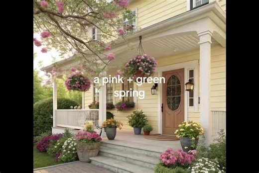 now that it’s march i really can’t wait for the warmer weather!!! what’s ur favorite season? 🌿🌸 #spring #pink #green #aesthetic #seasons