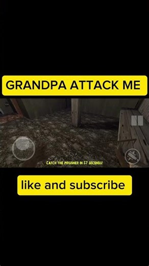 GRANDPA ATTACK ME 😡👾 #shorts #viral #granny #gaming