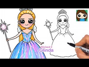 How to Draw Glinda ✨ Wicked 2