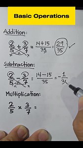 228K views · 7.4K reactions | Basic Math Review: Operations of Fraction Hacks #mindblowinghacks #MathTutor #mathematicstutorial | Mathematics Tutorial | Facebook