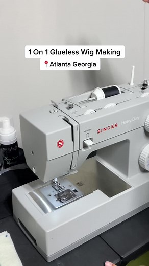 Are u ready to learn the hownto make a wig on the sewing machine? Click My Instagram for more details or Click mt website link to BOOK #atlwigclass