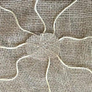 Get in the fall spirit with burlap pumpkins that transition between your Halloween and harvest decor. Learn how to make these in under two hours here. https://thd.co/2AW53ub | The Home Depot