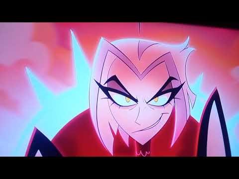 Girl with one eye hazbin hotel made by @CHARLIE-HAZBIN-IG5