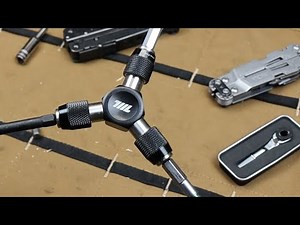 Make-a-Multitool! The 711L 3-port Bit Driver is top-shelf quality and EDC function you can customize