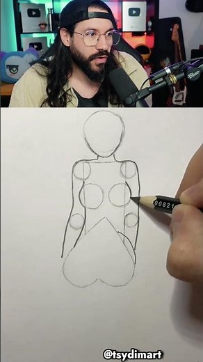 ✏️How to draw a girl
