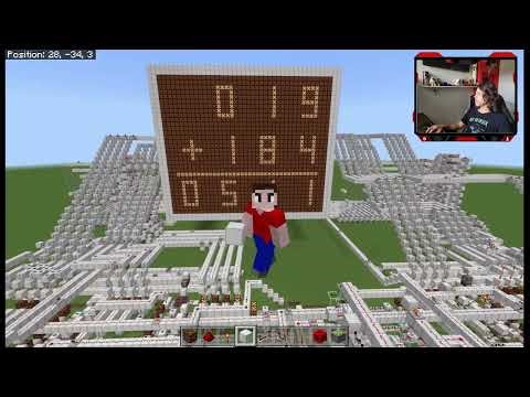 Tutorial | Displays de redstone no minecraft