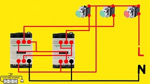 6.7K views · 424 reactions | Magnetic Contactor interlocking diagram | Jr Electric School | Facebook