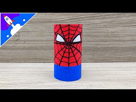 Como fazer o Homem-Aranha de papel