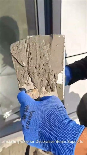 Installing Exterior Decorative Beam Supports