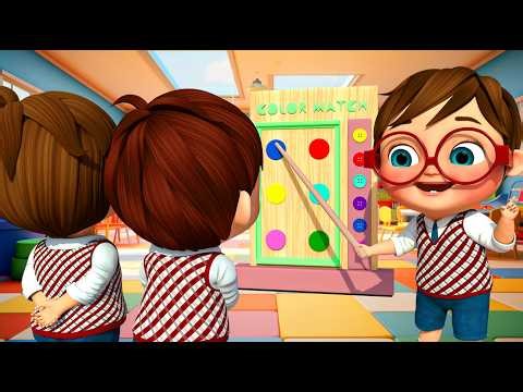 All Colors Learning Song | Kids Nursery Rhyme | Kids Songs | Banana Cartoon #nurseryrhymes