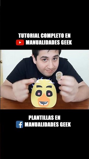 This is how I made this DIY Chica Piggy Bank/ Five Nights at Freddy's Craft/ FNAF 🐥