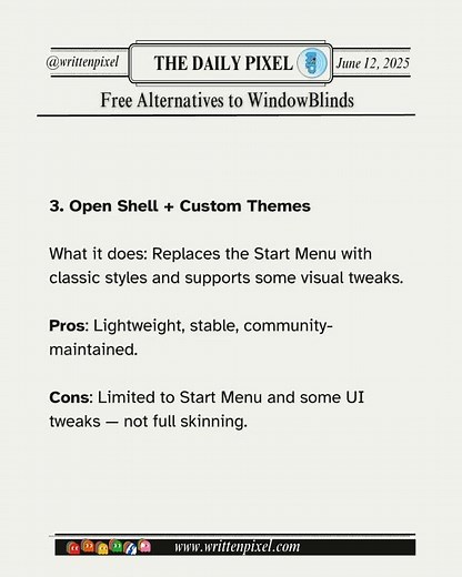 Top 5 FREE Alternatives to WindowBlinds on Windows 11 – Total Desktop Makeover!