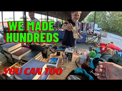 How to Sell at the Flea Market: Tips and Tricks to Clear Out Your Inventory!