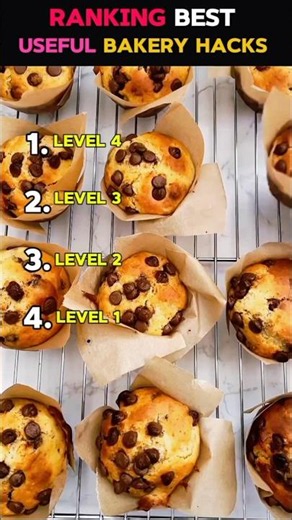 Ranking The Best Useful Bakery Hacks 👍🏻